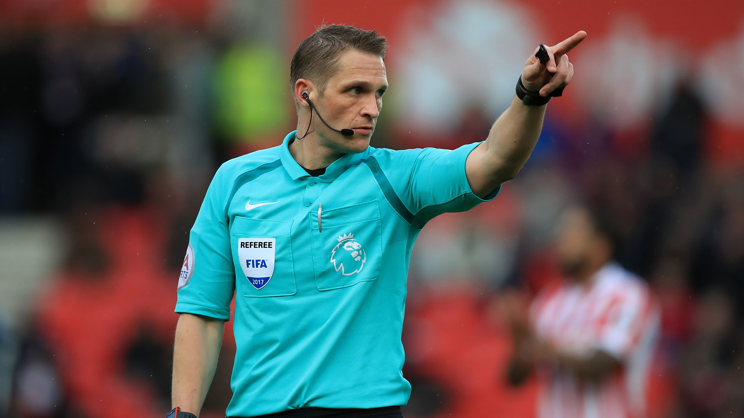 Man in the middle: Craig Pawson | Swansea